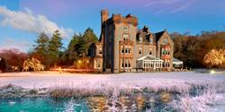 Isle of Eriska Hotel in the frost