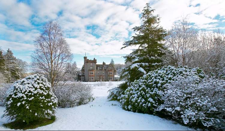 Isle of Eriska in winter