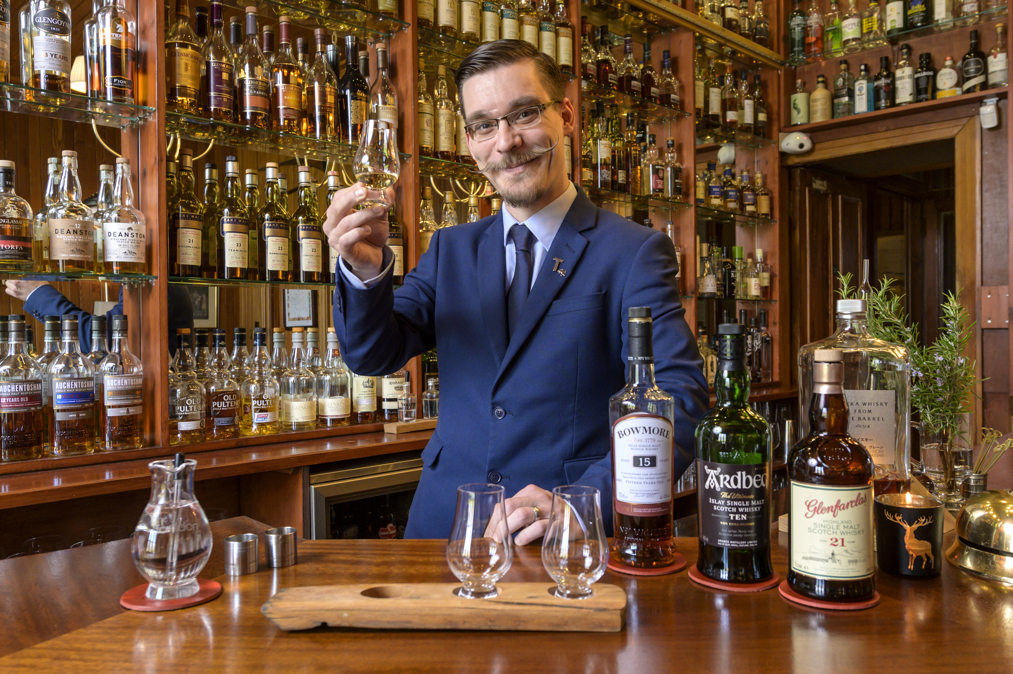 The Whisky Bar at the Torridon Hotel