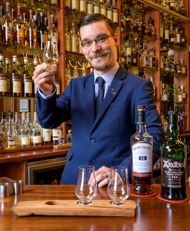 The Whisky Bar at the Torridon Hotel