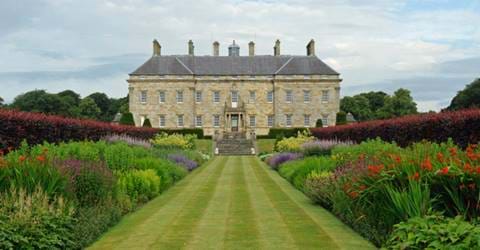 Exterior of Kinross House and a few of the gardens