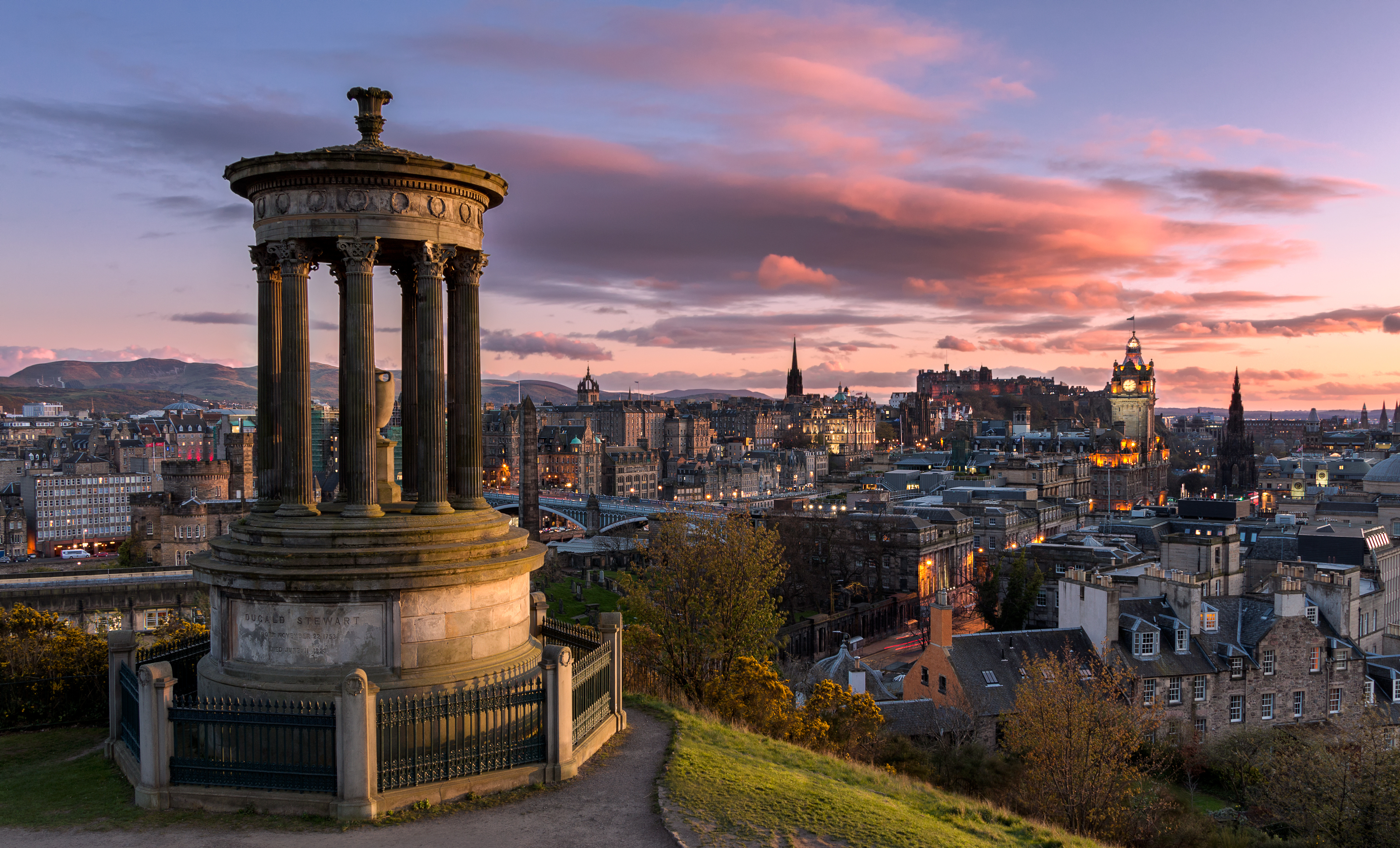 View of Edinburgh from Calton Hill, Edinburgh