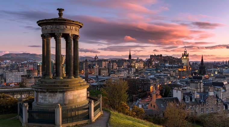 View of Edinburgh from Calton Hill, Edinburgh