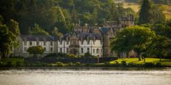 View of Cameron House Hotel on Loch Lomond
