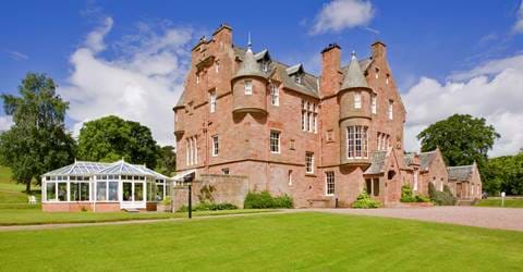 Exterior view of Cringletie Main House