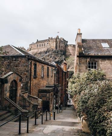 View of Edinburgh Castle