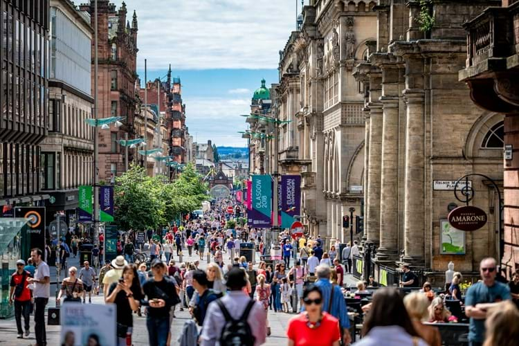 Buchanan Street shopping